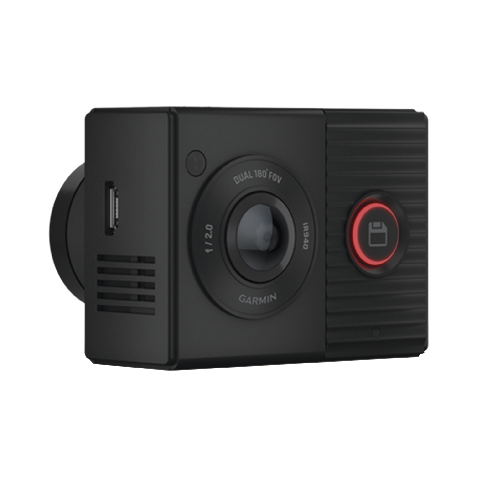 Cámara Tandem. grabador de video al frente y atrás para vehículo, incluye memoria micro SD
