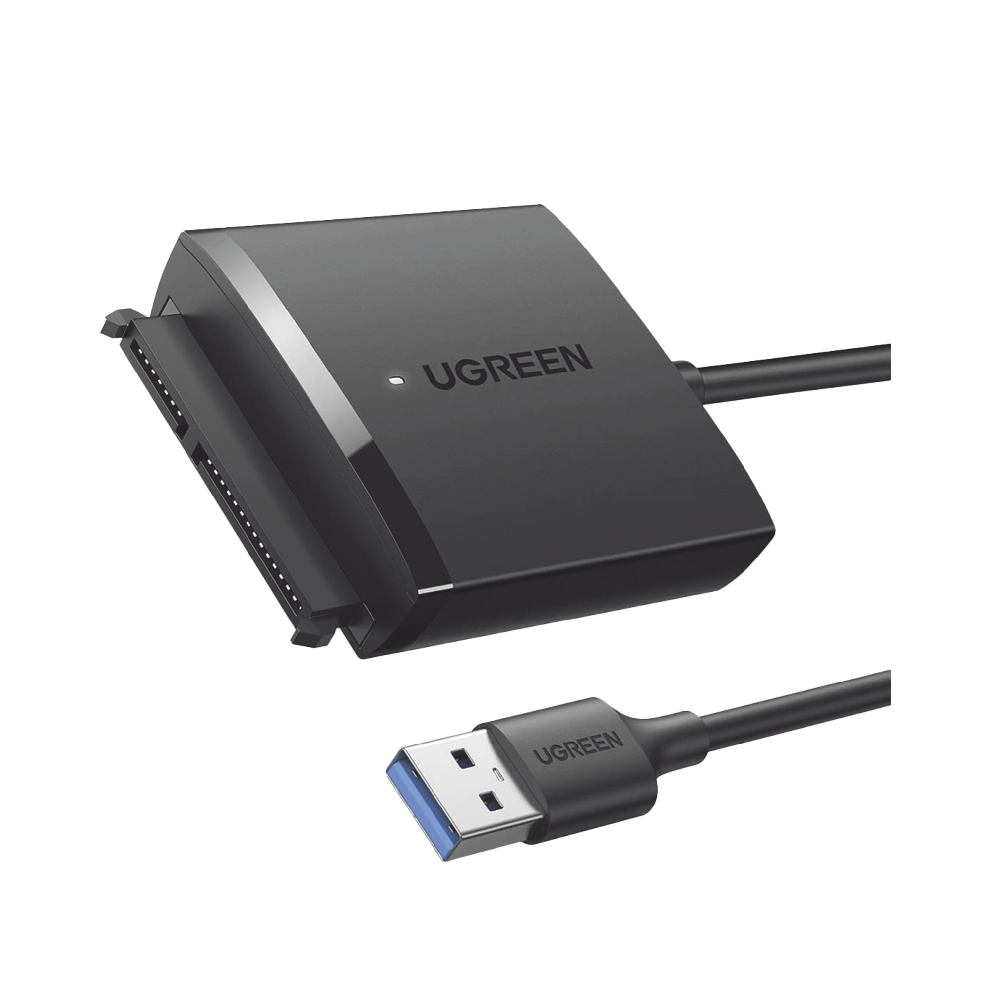 Adaptador USB 3.0 a SATA III | Compatible con Disco Duro HDD y SSD de 2.5