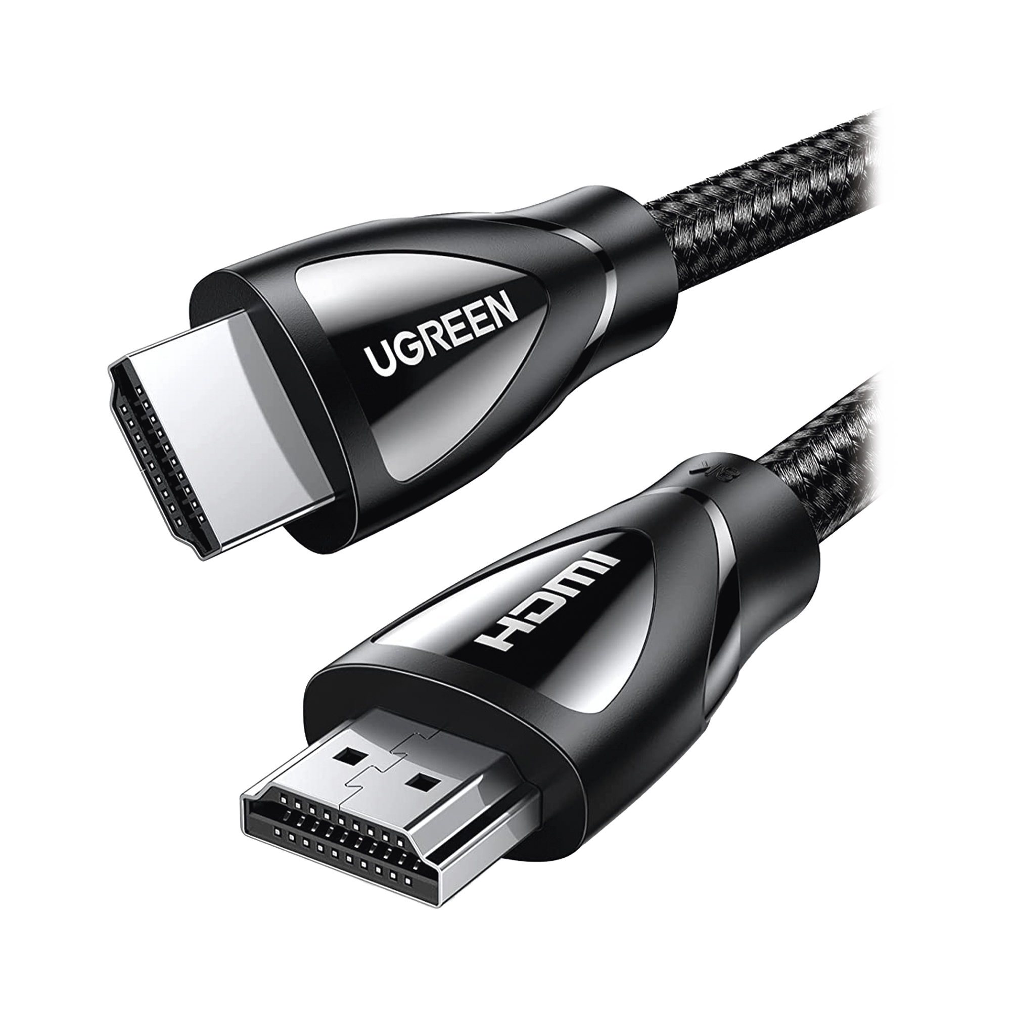 Cable HDMI 2.1 de Nylon Trenzado / 1 Metro / 8K@60Hz/4K@120Hz / eARC (Canal de Retorno de Audio / HDR10+ / VVR / HEC (Canal Ethernet HDMI) / ALLM / 3D / Dolby Atmos / Dolby Visión / 48 Gbps / Mayor Duración.