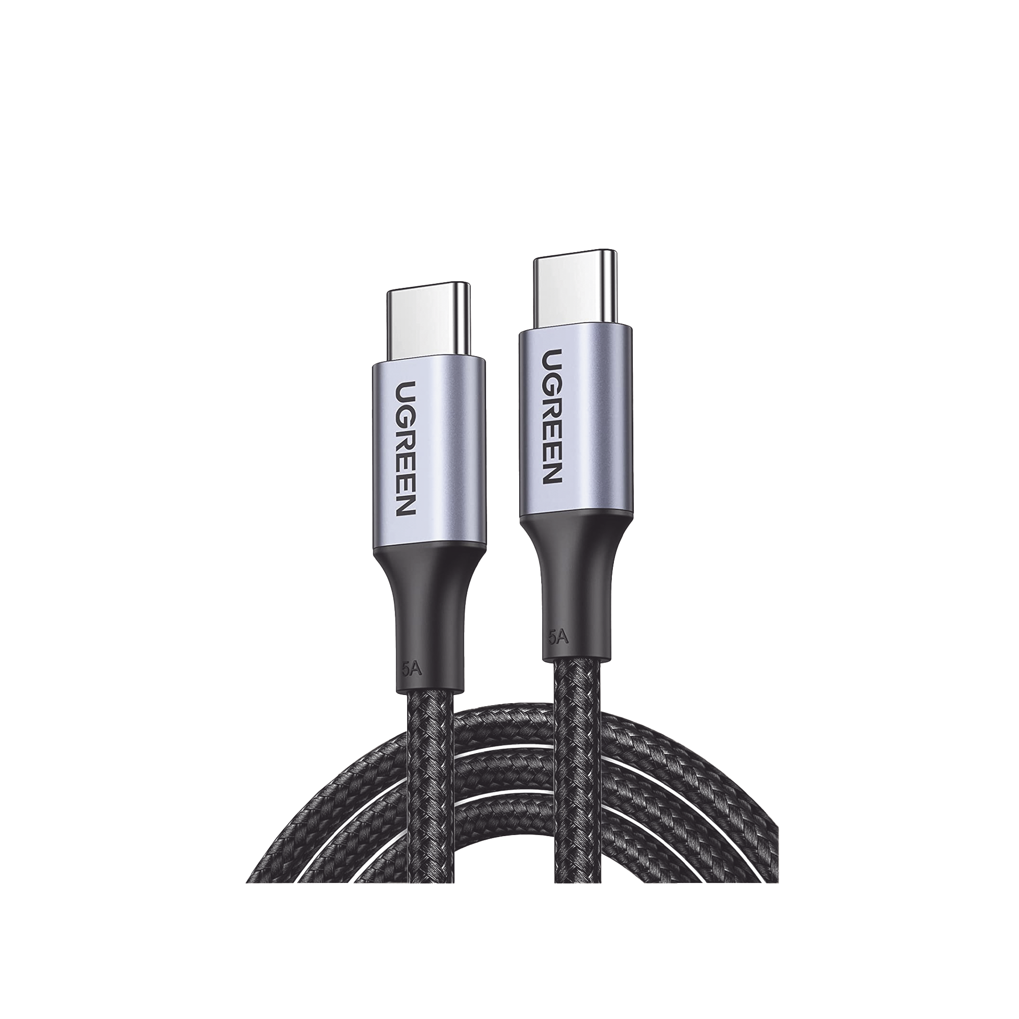 Cable USB-C a USB-C | 3 Metros | Carga Rápida de hasta 100W | Transferencia de datos 480 Mbps | PD3.0 | QC4.0/3.0/2.0 | FPC | AFC | Protección Integrada| Caja de Aluminio | Nylon Trenzado | Amplia Compatibilidad | Color Negro.