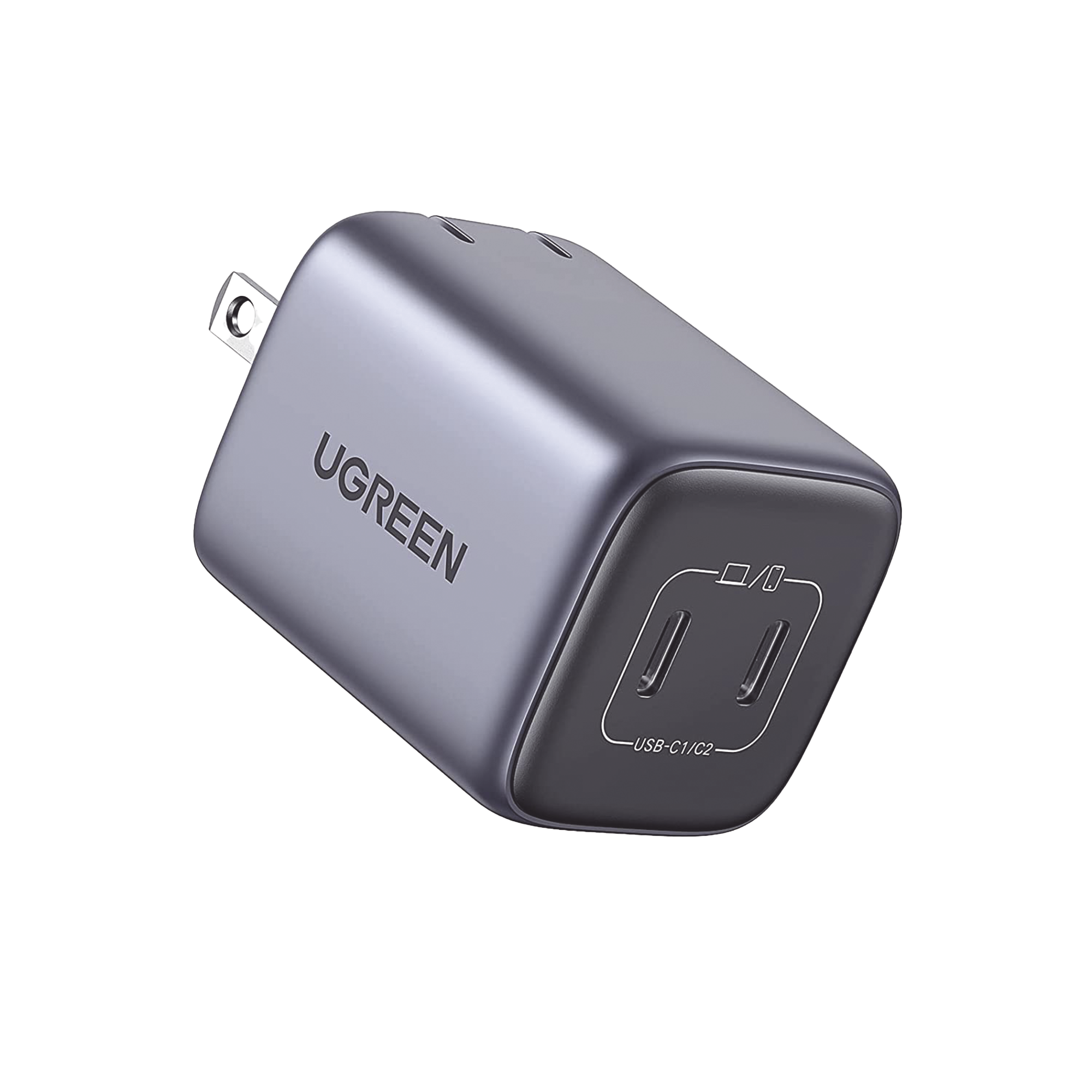 Cargador de 45W serie Nexode Mini | 2 Puertos USB-C de Carga Rápida | Tecnología GaN II | Power Delivery 3.0 | Quick Charge 4.0 | Chip Confiable y Carga Inteligente | Optimiza la Experiencia de Carga | Tecnología Thermal Guard