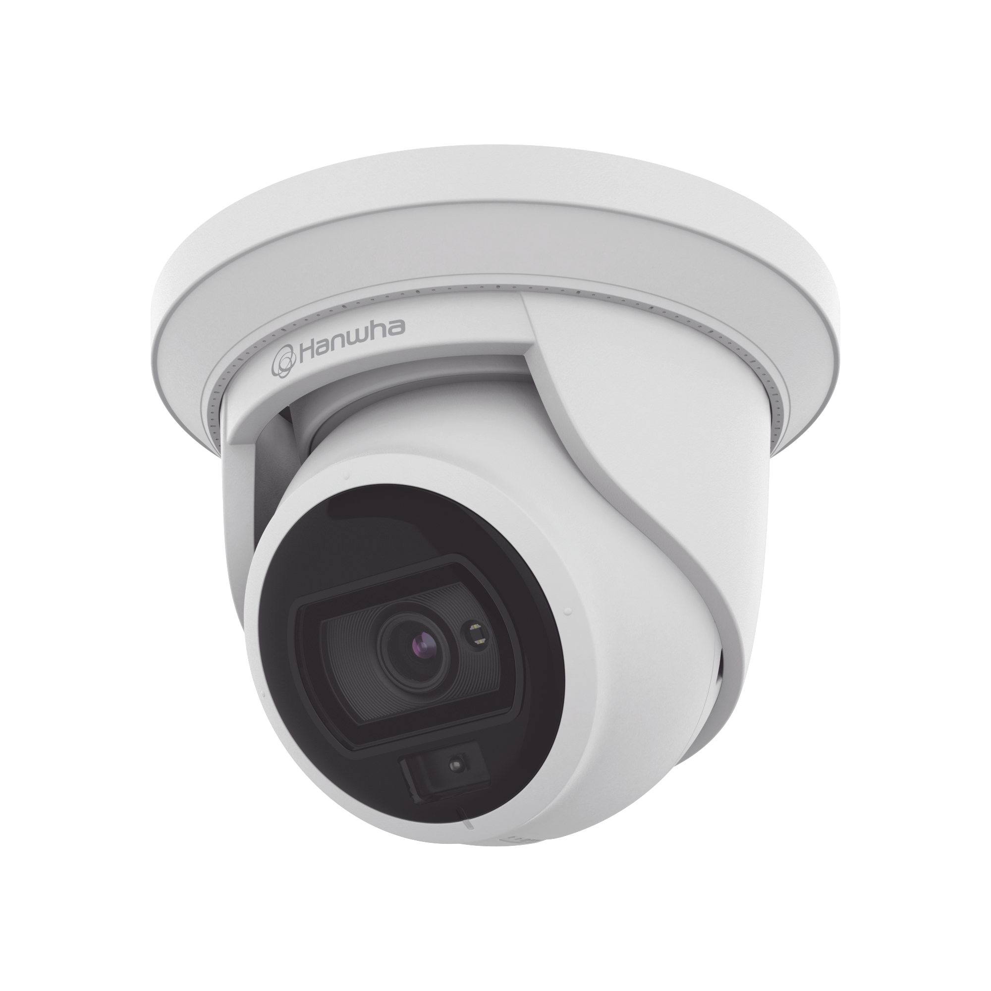 Cámara IP Tipo Flateye con luz blanca Antivandálico 4 Megapíxel / Lente 3 mm / 20M IIluminacion / WDR 120db / IP67 / IK10 / H.265 & WiseStream