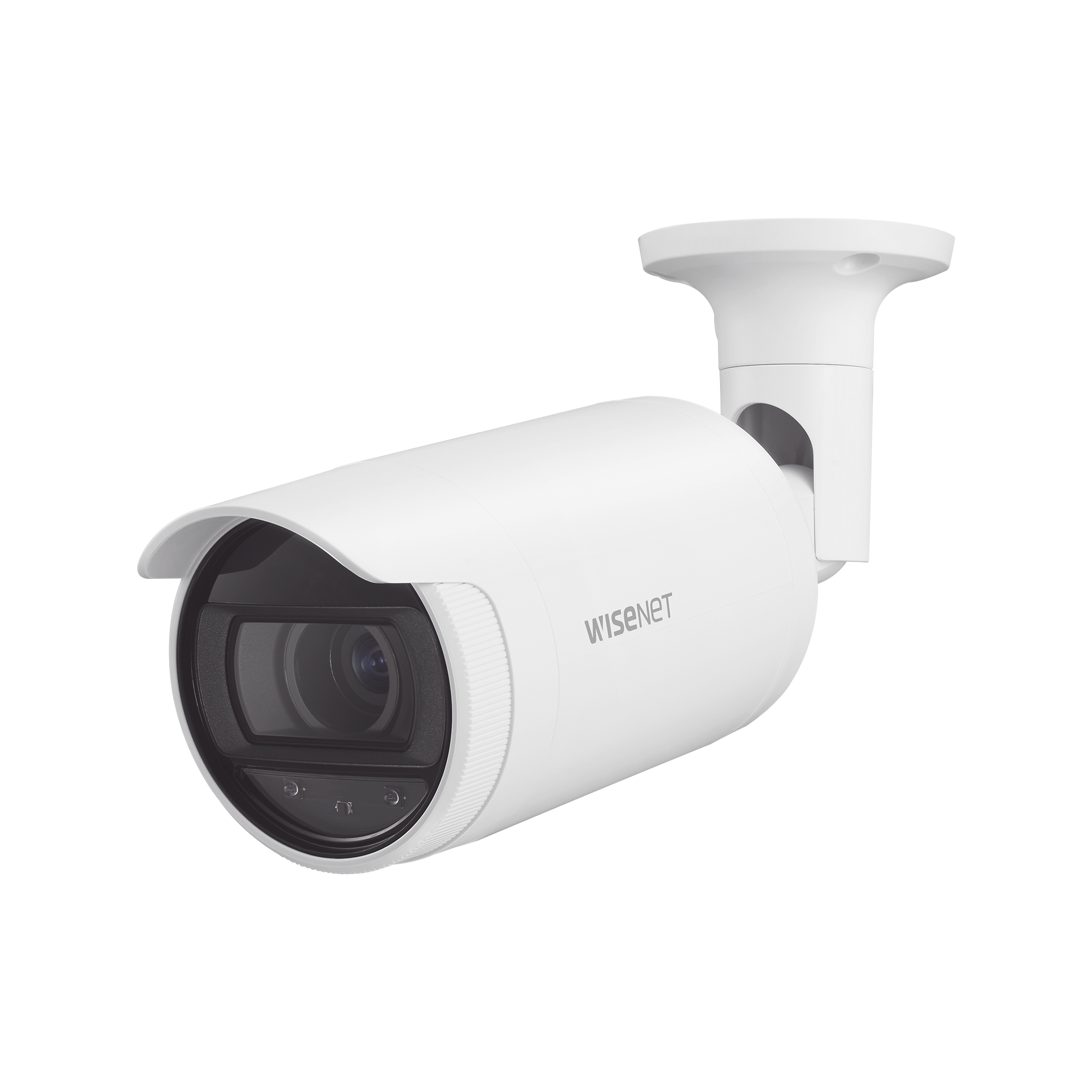 Cámara IP Tipo Bala 4 Megapíxel / Lente 3.3 a 10.3mm / IR 30M / WDR 120db / IP66 / H.265 & WiseStream / modo pasillo / POE 802.3af