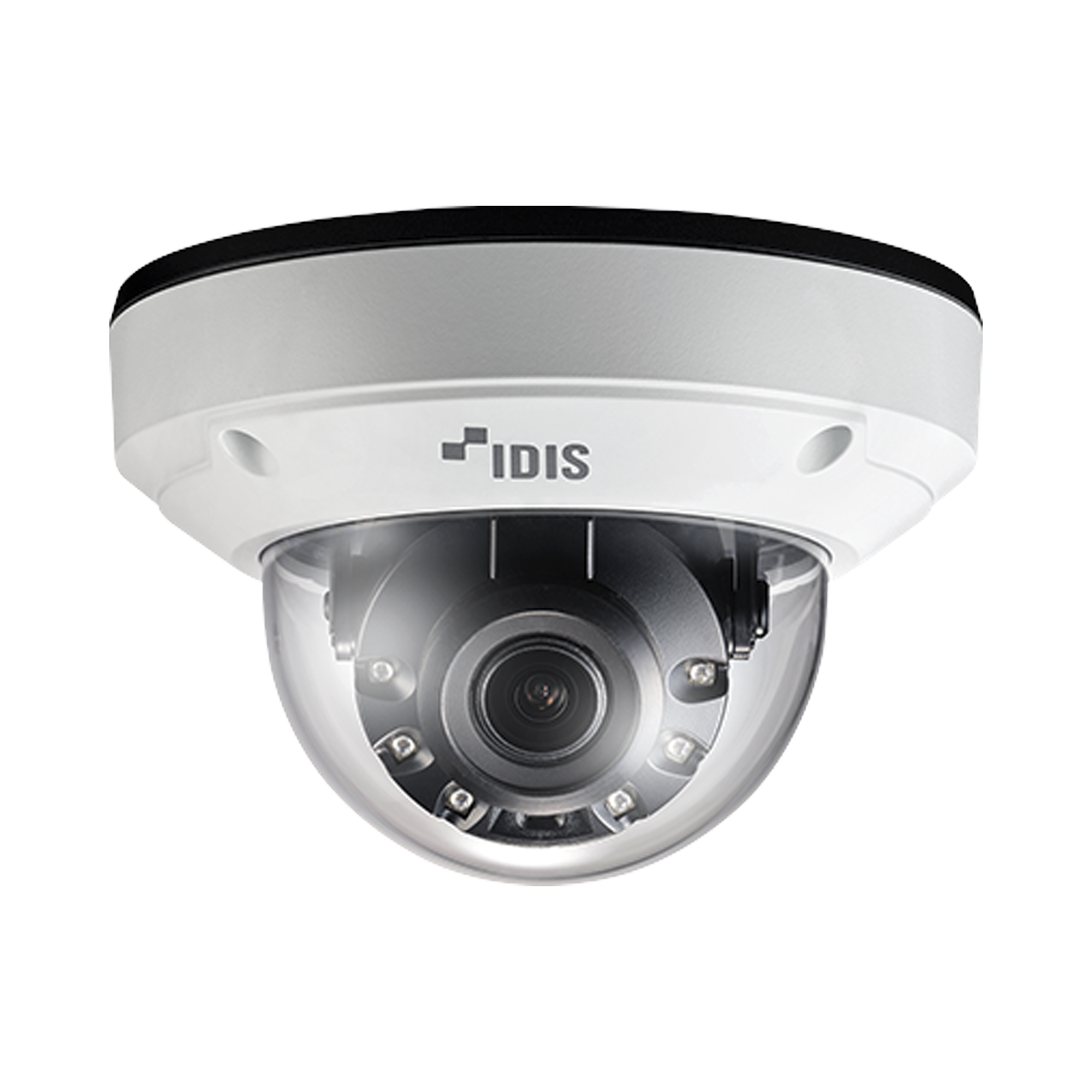 5MP IR DOME CAMERA /MOTORIZED LENS 2.7 - 13.5MM /  IDIS DEEP-LEARNING ANALYTICS (IDLA)