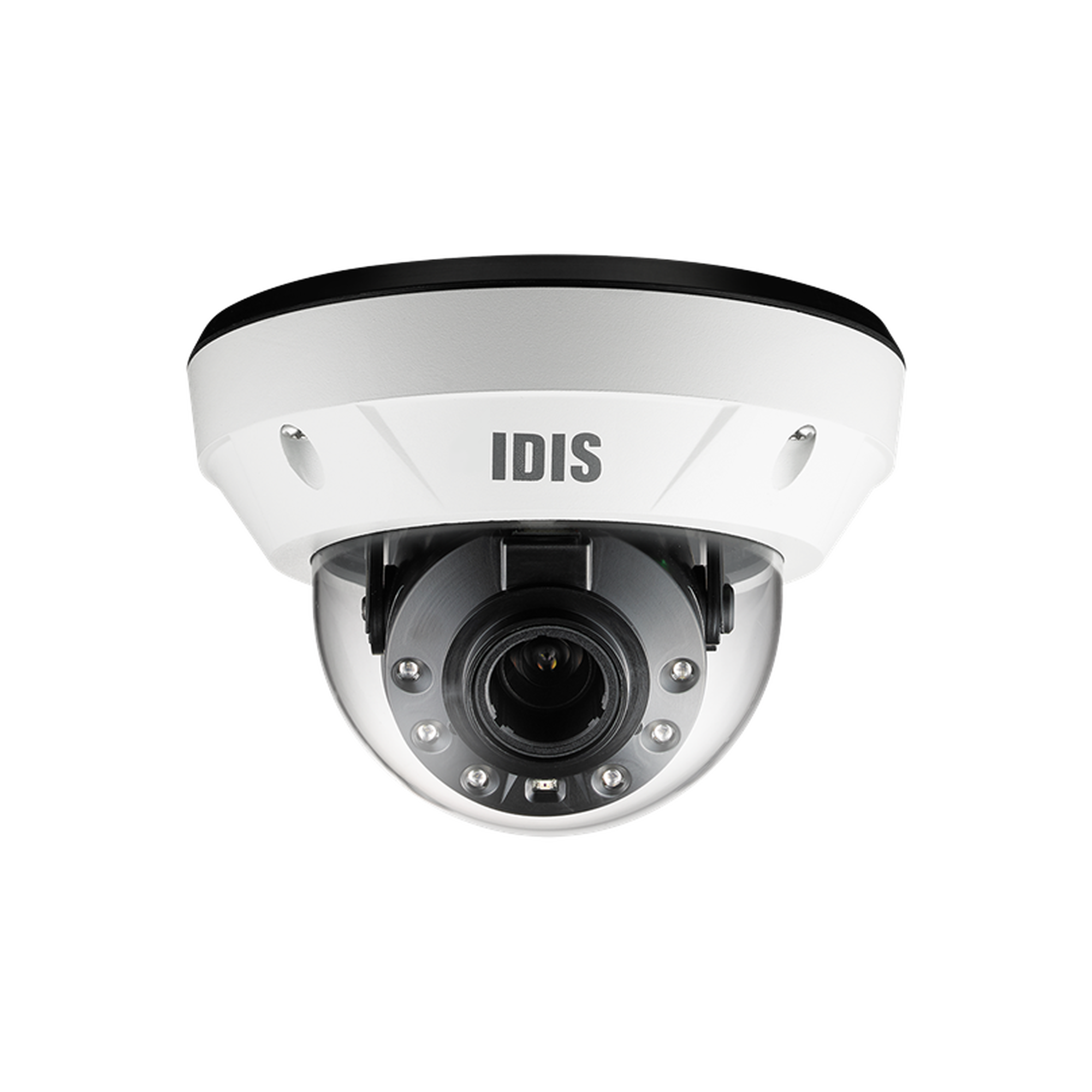 Domo IP 8MP | Varifocal MOTORIZADO | IK10/IP67 |  IR 40 m | Entrada/Salida de Alarma | POE | ICR Dia/Noche | MicroSD Hasta 256 GB | Videoanaliticos Integrados | Cumple con NDAA