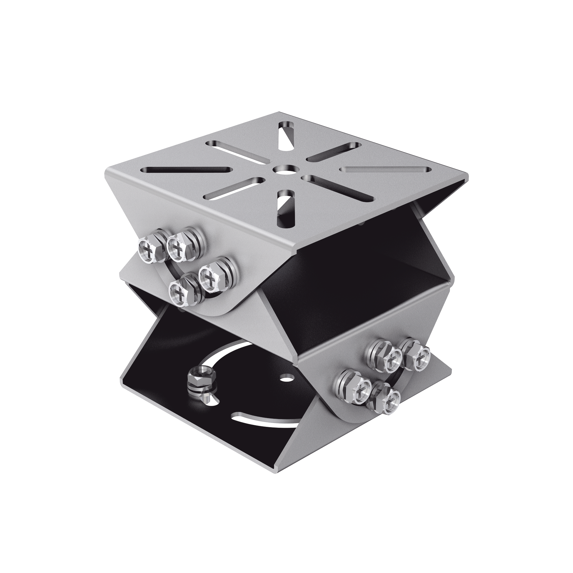 Montaje de Conexión para Cámaras IDS-TCM403-BI(G)/POE/0832 / Fabricado en Aluminio