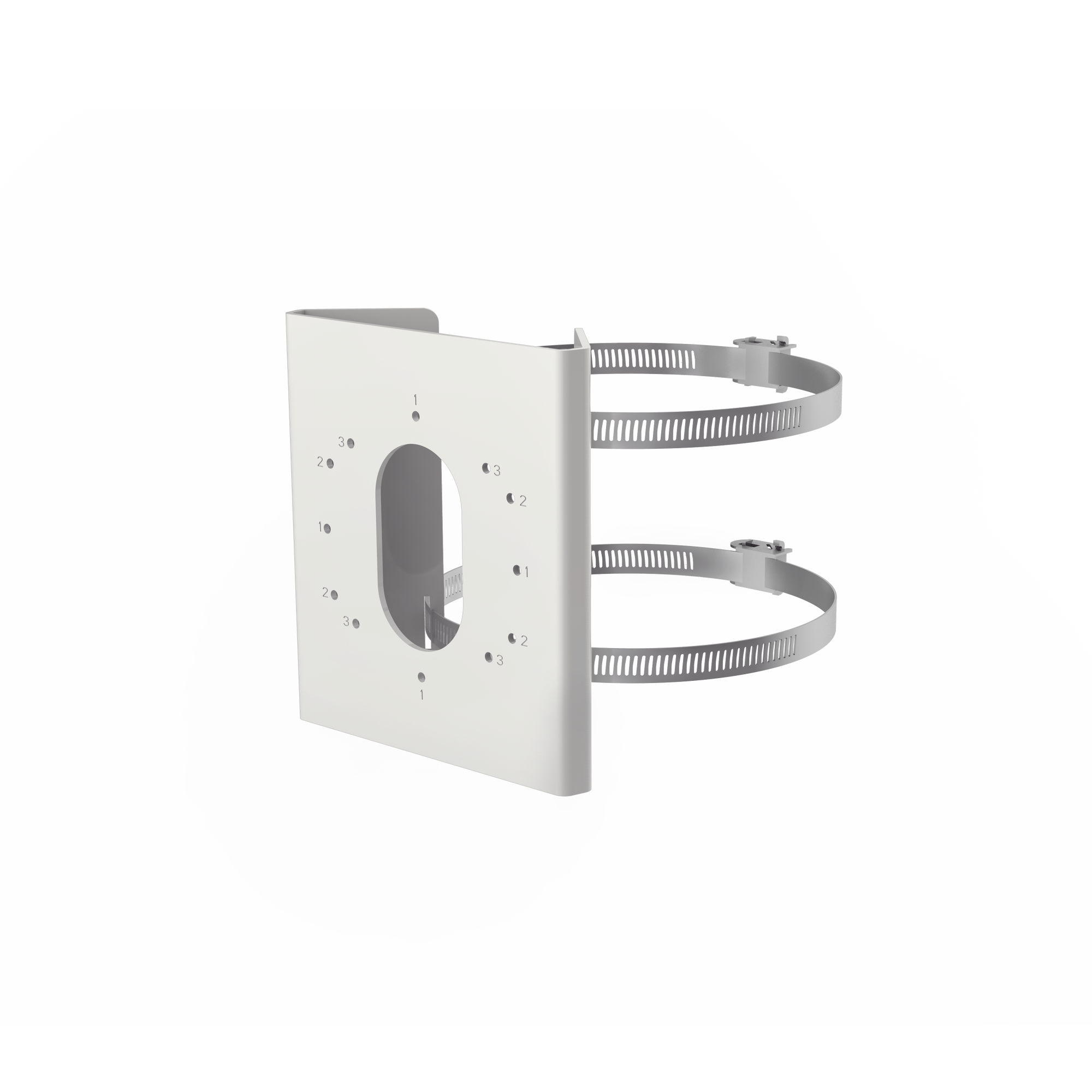 Montaje de Poste para Cámaras DS-2CD26 / DS-2CD3656G2T-IZS(C) / Acero Inoxidable