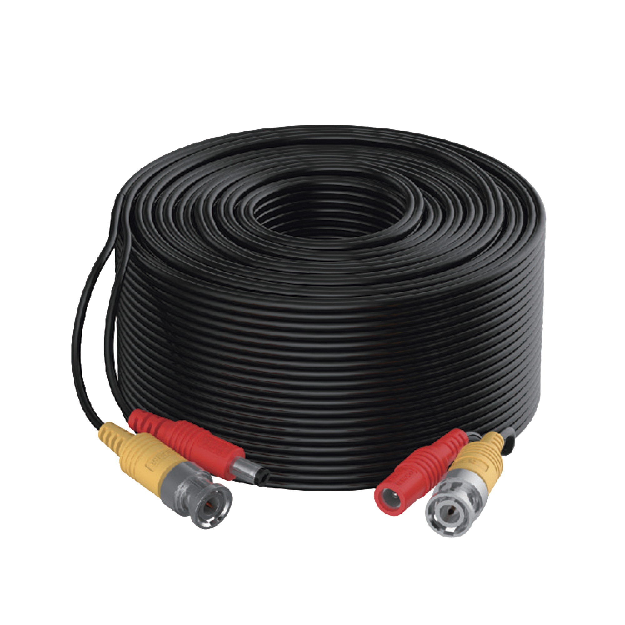 Cable Coaxial Siames (Mini RG59) + Alimentación / 10 Metros de Distancia / CCA / Soporta 1080p (2 Megapixel) hasta 4K (8 Megapixel)  / Uso Interior y Exterior