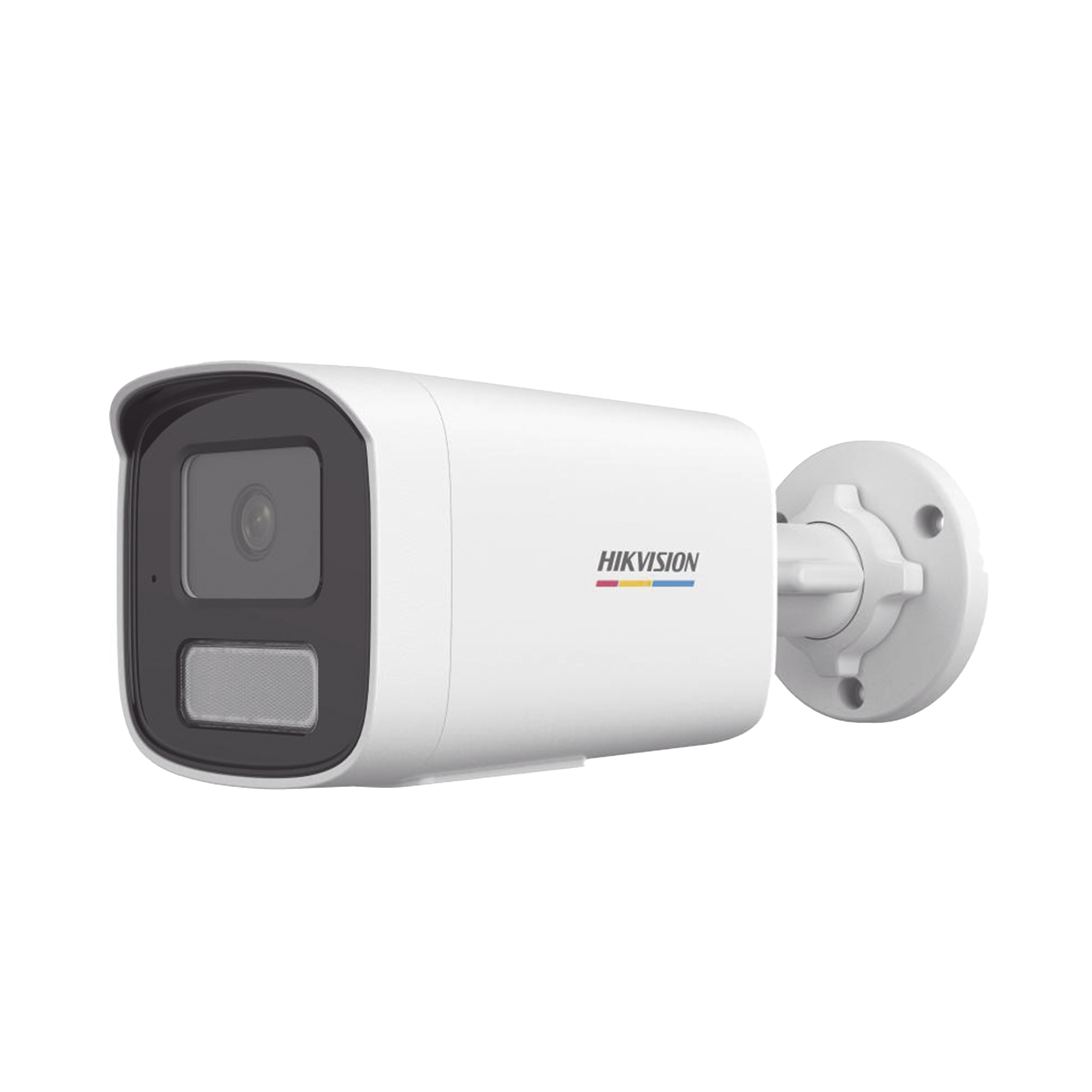 [Dual Light + ColorVu] Bala IP 2 Megapixel / Lente 2.8 mm / 50 mts IR + 50 mts Luz Blanca / Micrófono Integrado / ACUSENSE Lite / Exterior IP67 / WDR 120 dB / PoE / Micro SD / ONVIF