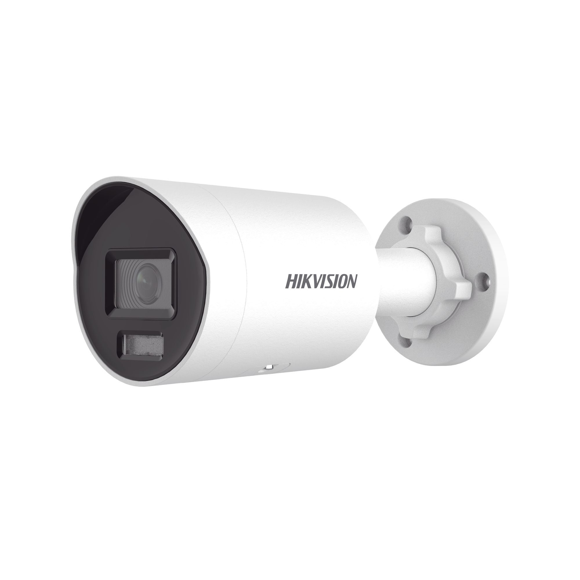 [Dual Light + ColorVu] Bala IP 8 Megapixel (4K) / Lente 2.8 mm / 40 mts IR + 40 mts Luz Blanca /  Microfono Integrado / Exterior IP67 /   WDR 130 dB / ACUSENSE (Filtro de Falsas Alarmas) / Captura Facial / PoE / Metal / ACUSEARCH