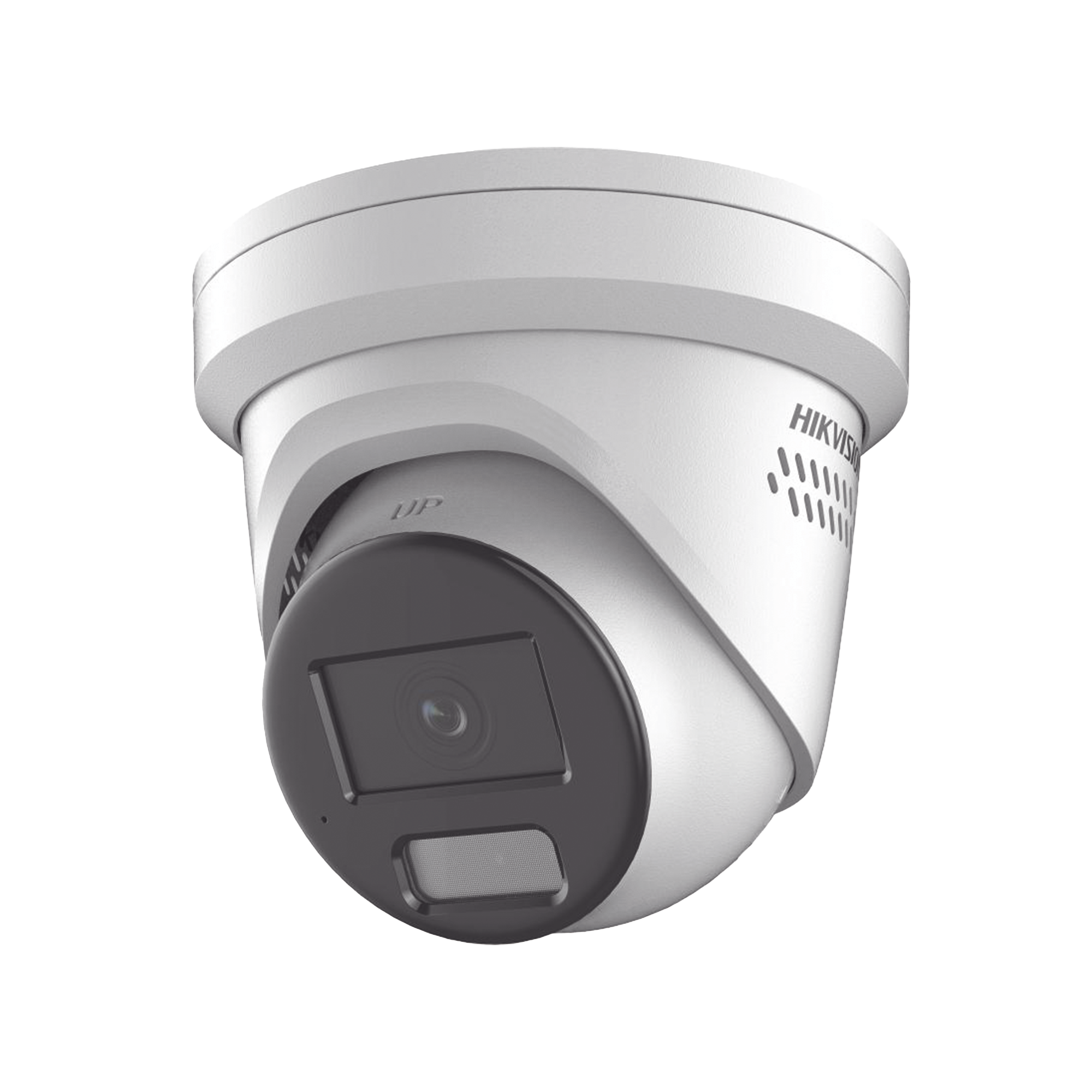 [Dual Light + ColorVu] Turret IP 8 Megapixel /  Lente 2.8 mm / 40 mts IR + 40 mts Luz Blanca / Exterior IP67 / Luz Intermitente y Alerta de Audio / Micrófono Integrado / Videoanaliticos (Filtro de Falsas Alarmas) / ACUSEARCH