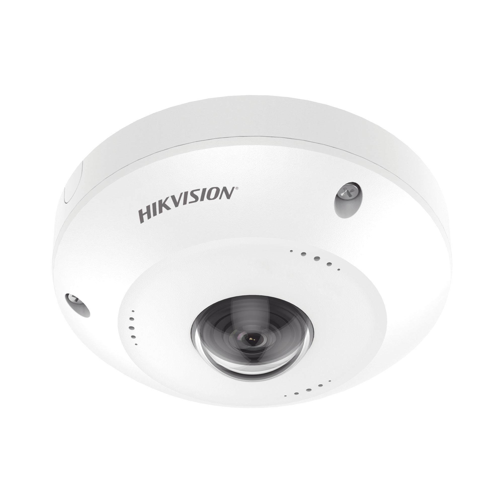 Fisheye IP 4 Megapixel / Panorámica 180° - 360° / Exterior IP67 / IK10 / PoE / Múltiples Vistas por iVMS-4200