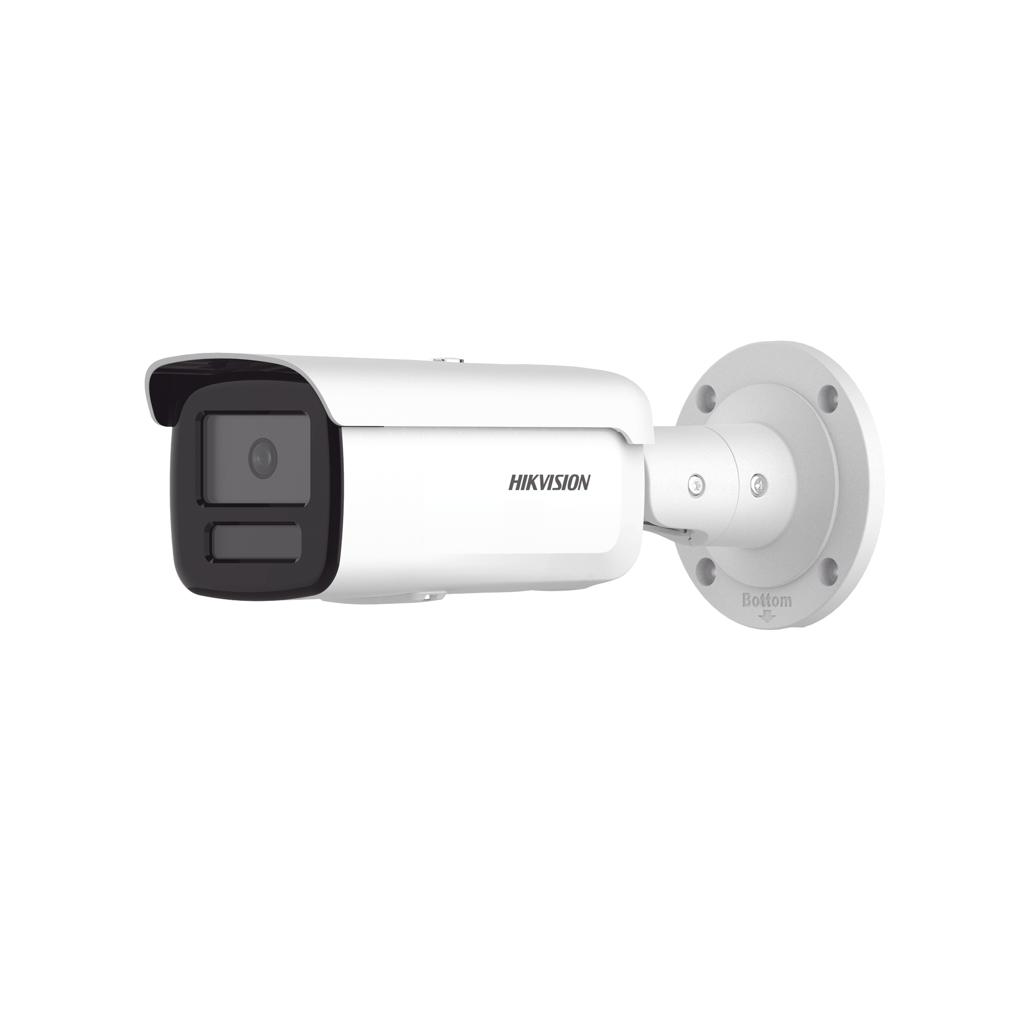 [Dual Light + ColorVu] Bala IP 4 Megapixel / Lente 4 mm / 60 mts IR + 60 mts Luz Blanca / Exterior IP67 /   WDR 130 dB / Videoanaliticos (Filtro de Falsas Alarmas) / Captura Facial / ACUSEARCH