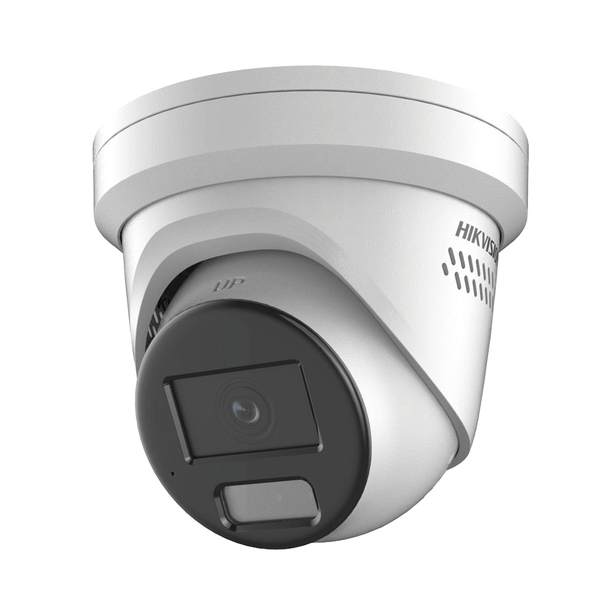 [ PROTECCIÓN ACTIVA ] Turret IP 4 Megapixel / Lente 2.8 mm / 40 mts IR / Exterior IP67 / Micrófono y Bocina Integrado (Audio de Dos Vías) / DARKFIGHTER / PoE / Luz Estroboscopica / ONVIF / Micro SD / 4 Analíticos