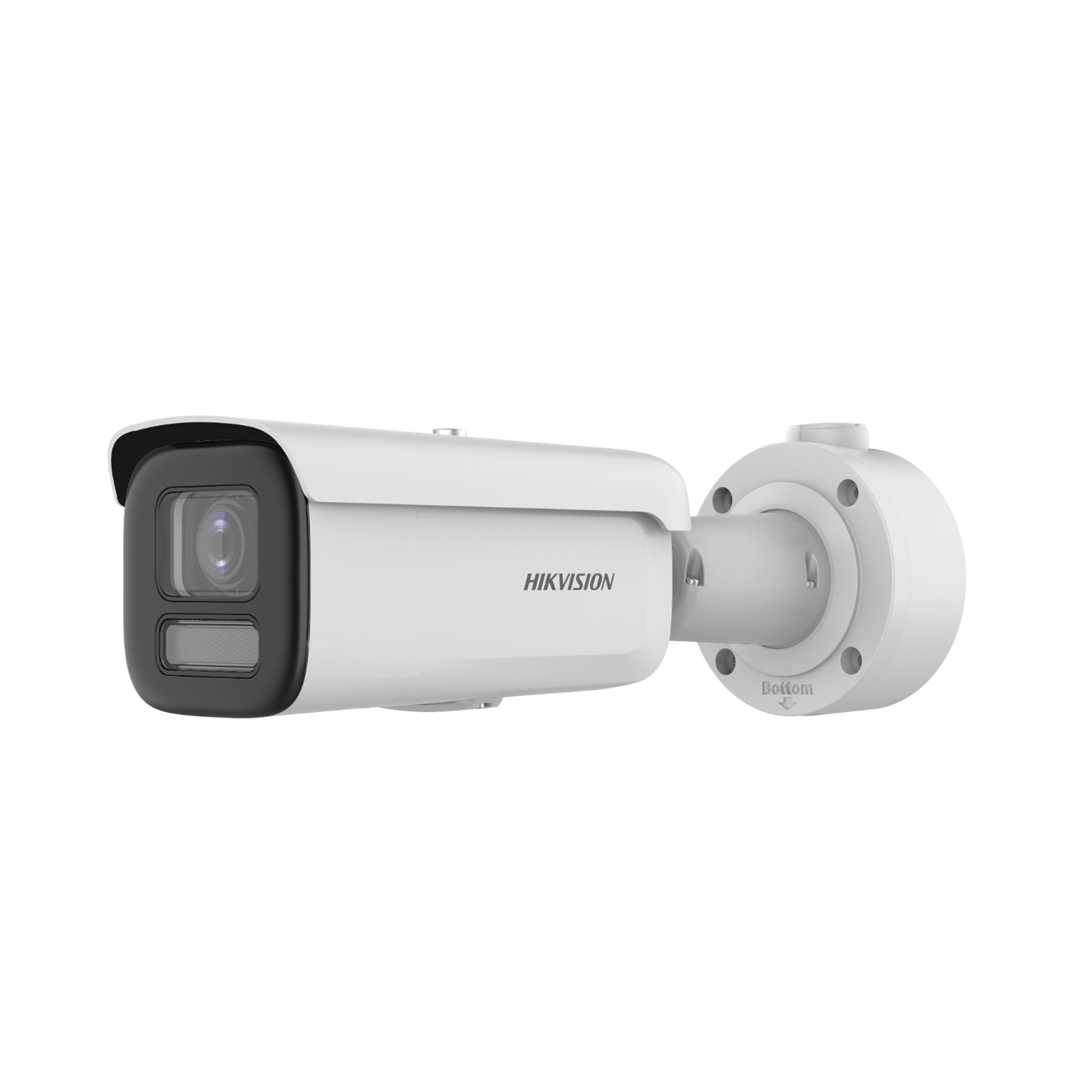 Bala IP 4 Megapixel / Imagen a Color 24/7 / Lente 2.8 - 12 mm / Luz Blanca 60 mts / WDR 130 dB / Exterior IP67 / IK10 / Captura Facial / Videoanaliticos / AcuSense