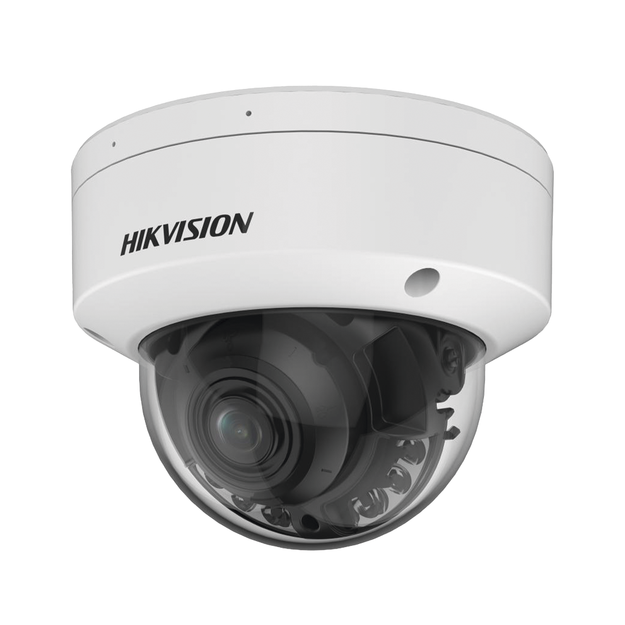 Domo IP 4 Megapixel / Lente Motorizado 2.7 - 13.5 mm / Dual Light (60 mts IR + 60 mts Luz Blanca ) / Exterior IP67  / WDR 130 dB / PoE + / AcuSense / MicroSD