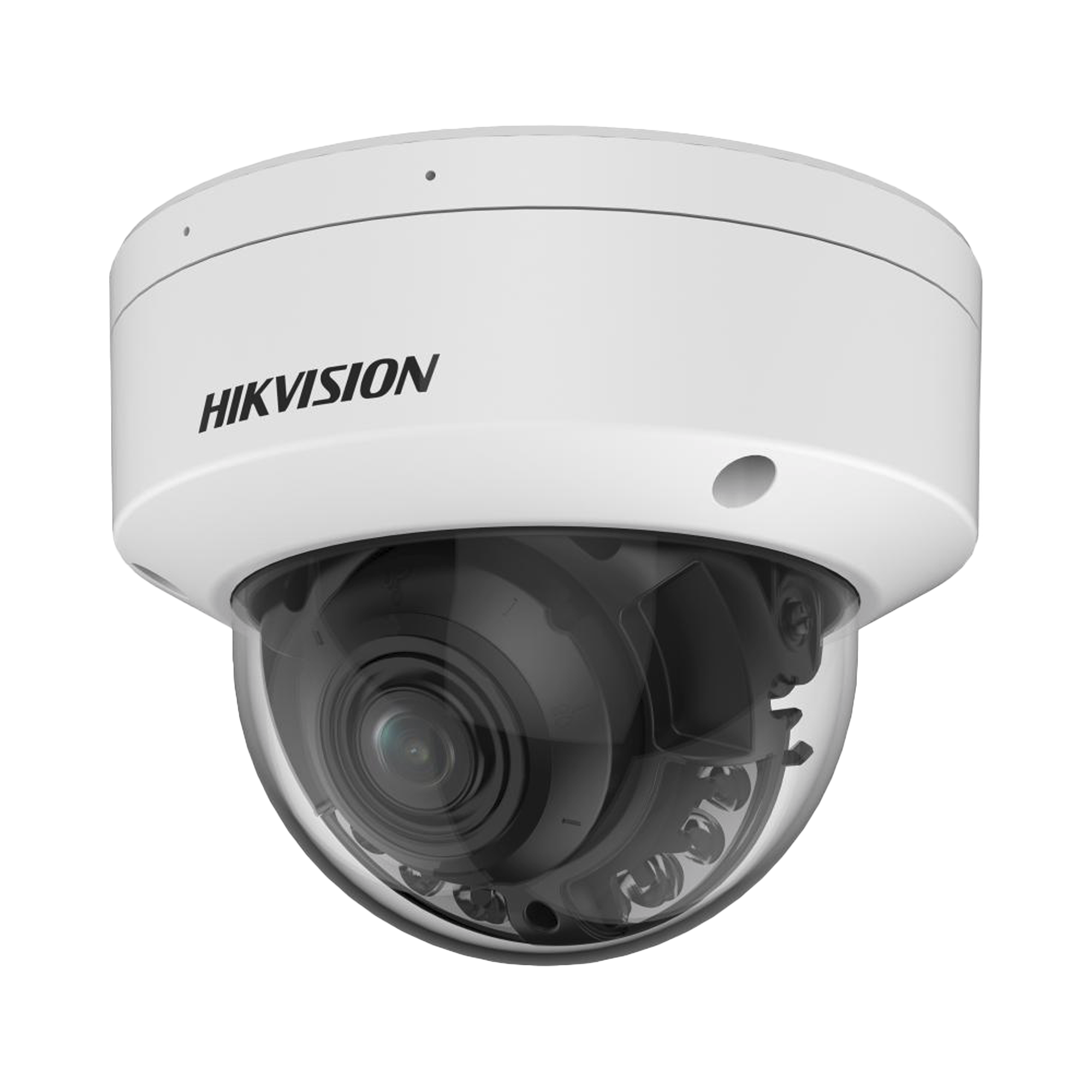 Domo IP 4 Megapixel / Lente Motorizado 2.7 - 13.5 mm / Dual Light (60 mts IR + 60 mts Luz Blanca ) / Exterior IP67  / WDR 130 dB / PoE + / AcuSense / MicroSD