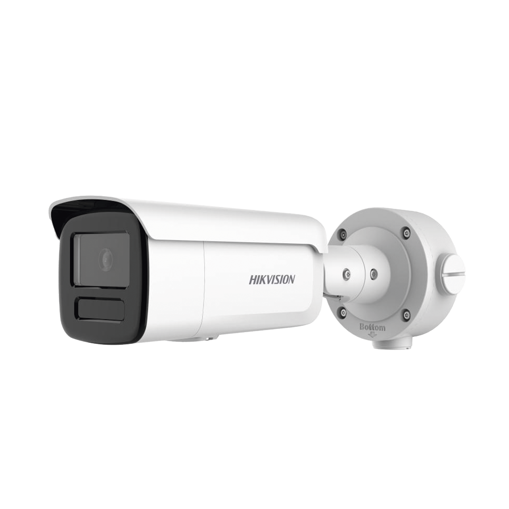 Bala IP 4 Megapixel / Lente 4 mm / 90 mts IR EXIR / Anticorrosión / DARKFIGHTER / IP67 / PoE / WDR 120 dB / ONVIF / Micro SD / 4 Analíticos: AcuSense, Deteccion Facial, Conteo de Personas por Cruce y Zona