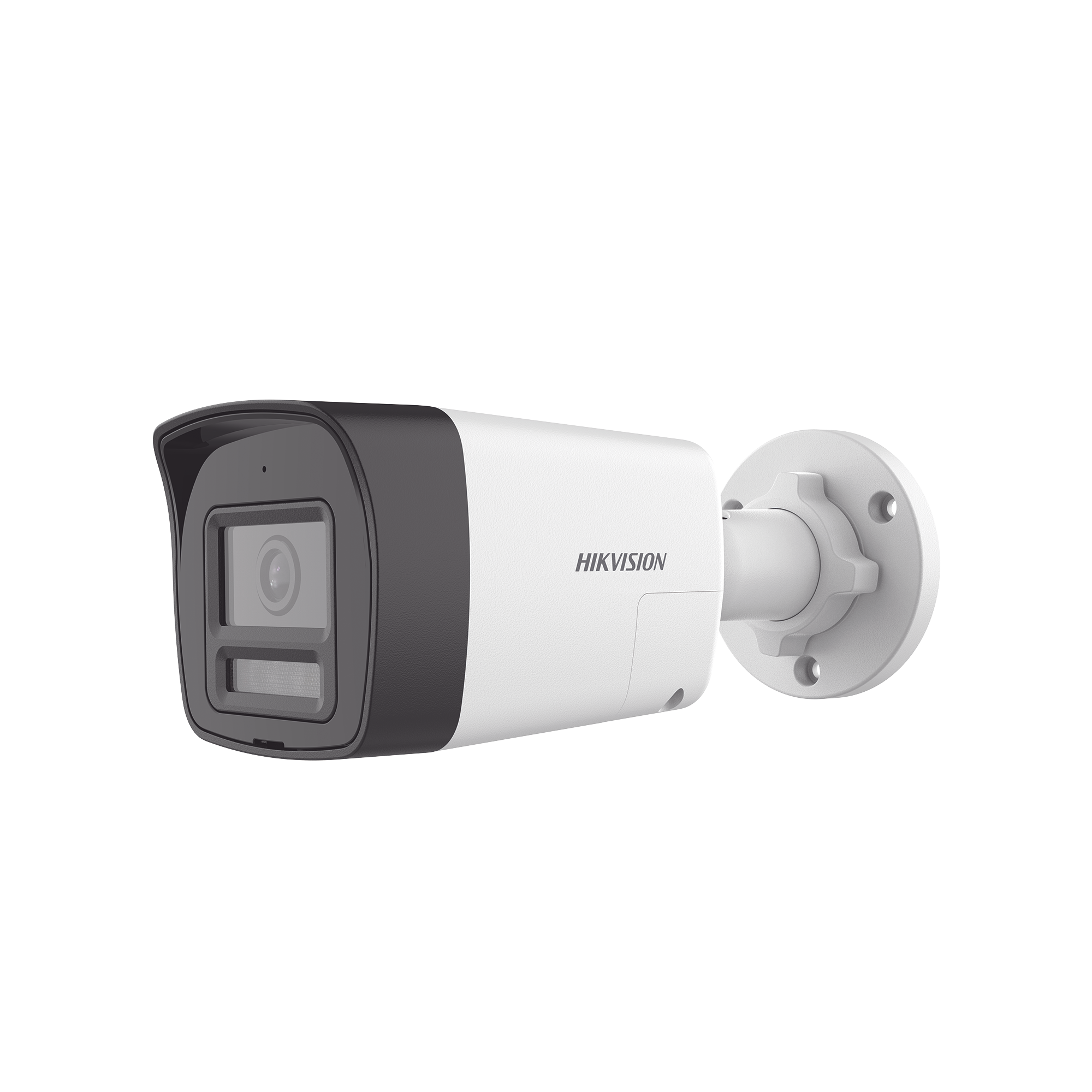 [Audio Bidireccional + Dual Light + ColorVu] Bala TURBOHD 2 Megapixel (1080p) / Lente 2.8 mm / 30 mts IR EXIR + 20 mts Luz Blanca / Micrófono y Bocina Integrado / Exterior IP67 / Metal / dWDR