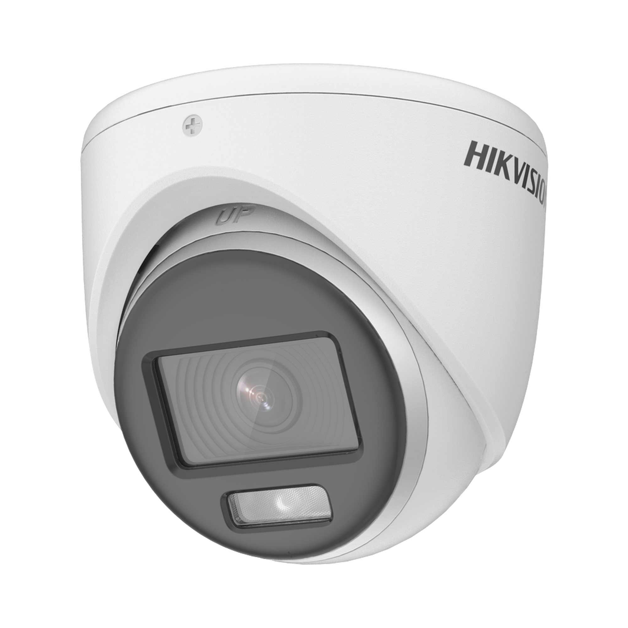 [Dual Light + ColorVu] Turret TURBOHD 2 Megapixel (1080p) / Lente 2.8 mm / 20 mts IR + 20 mts Luz Blanca / Gran Angular 105° / Exterior IP67 / Micrófono Integrado / dWDR / 4 Tecnologías / Metal