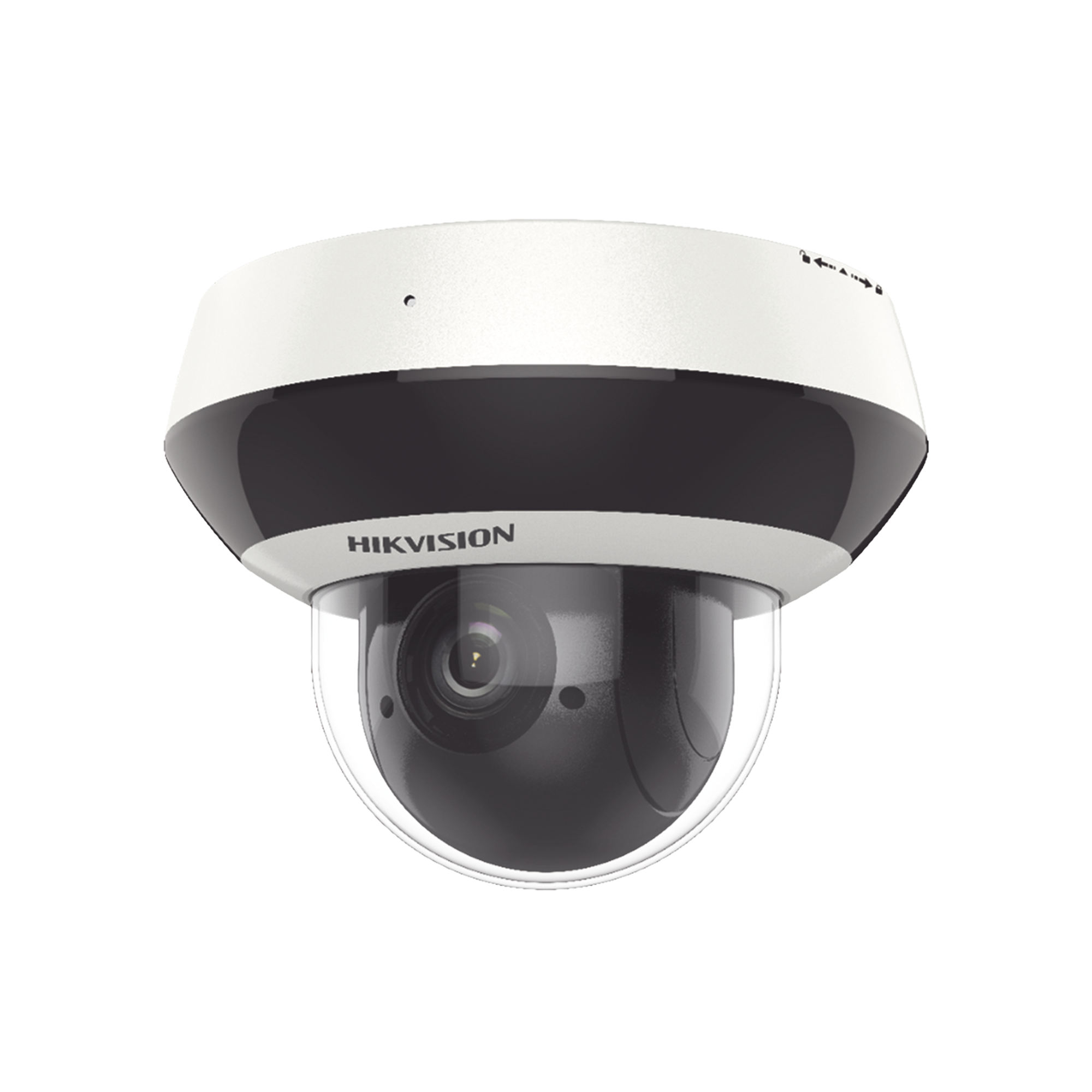Mini Domo PTZ IP 2 Megapixel / 4X Zoom / H.265+ / 20 mts IR EXIR / WDR / PoE / IK10 / Exterior IP66 / Ultra Baja Iluminación / Micrófono Integrado / PoE / microSD