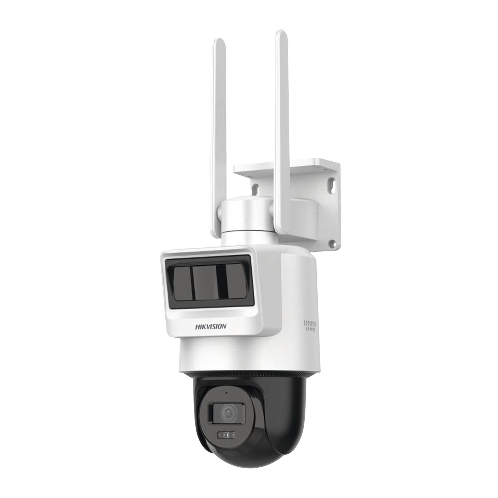 Kit Solar IP All in One / Doble Detección (Radar + PIR) / Bala IP 4 Megapixel / Lente 4 mm / Panel Solar / Batería de Respaldo de Litio 10Ah (Hasta 11 Días) / Conexión 4G / Audio de Dos Vías / Accesorios de Inst. / Direc