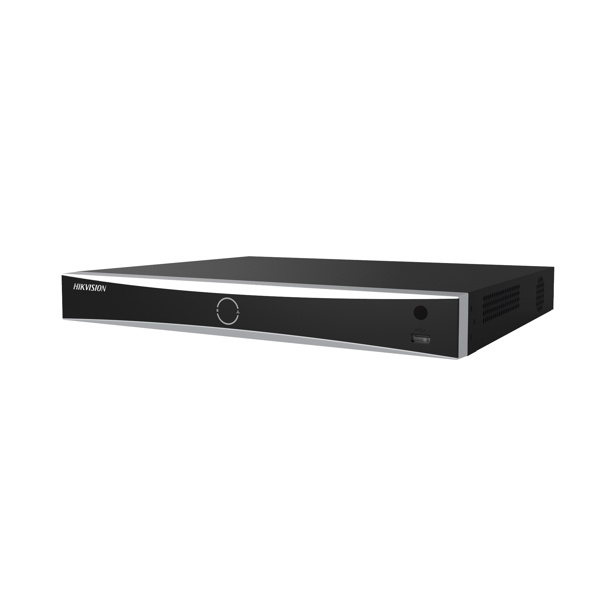 NVR 12 Megapixel (4K) / 32 canales IP / AcuSense (Evita Falsas Alarmas) / Reconocimiento Facial / 2 Bahías de Disco Duro / HDMI en 4K / Sin Puertos PoE+