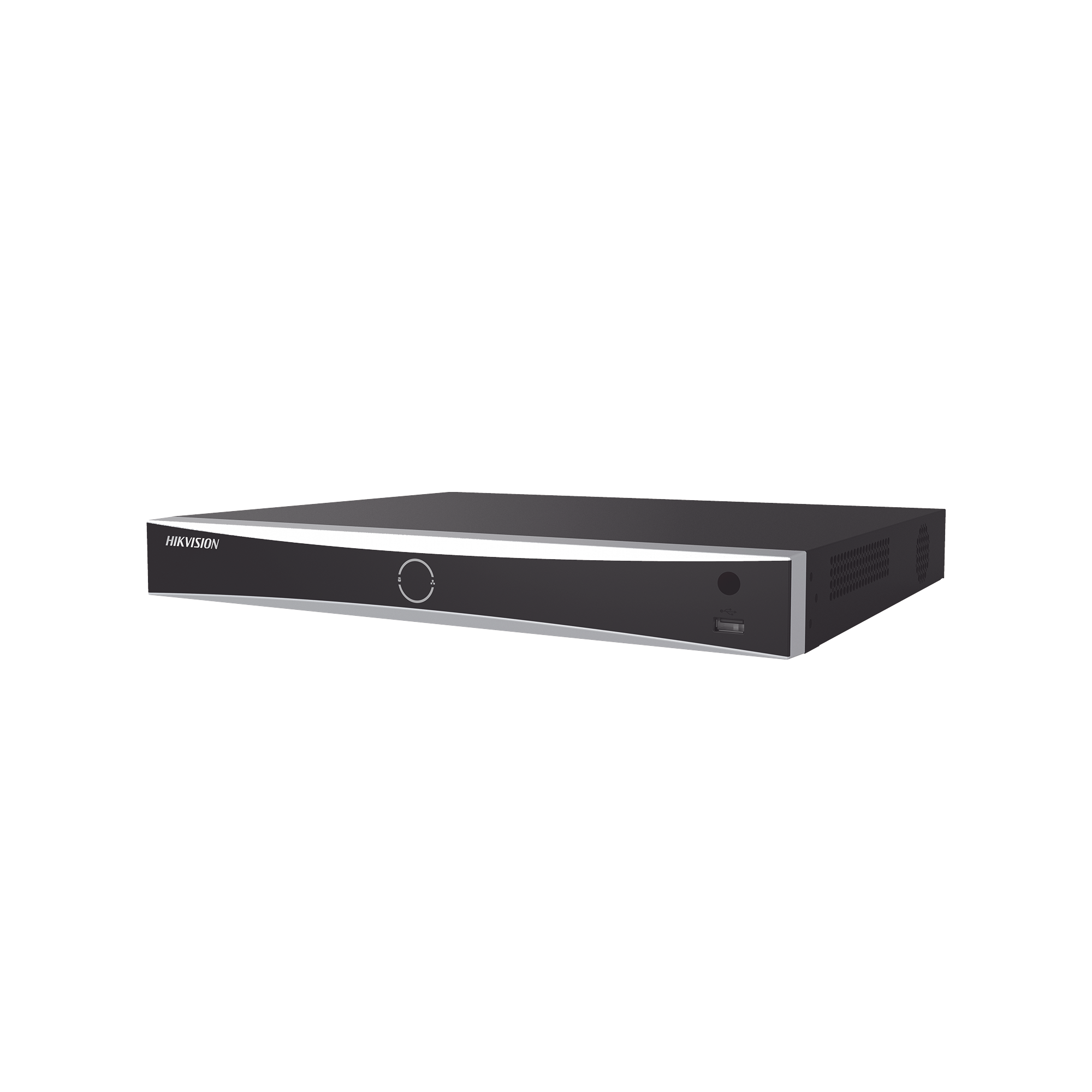 NVR 12 Megapixel (4K) / 32 canales IP / 16 Puertos PoE+ / Recocimiento Facial / AcuSense (Evita Falsas Alarmas) / 2 Bahías de Disco Duro / HDMI en 4K / Alarmas I/O / 300 Metros PoE Modo Extendido