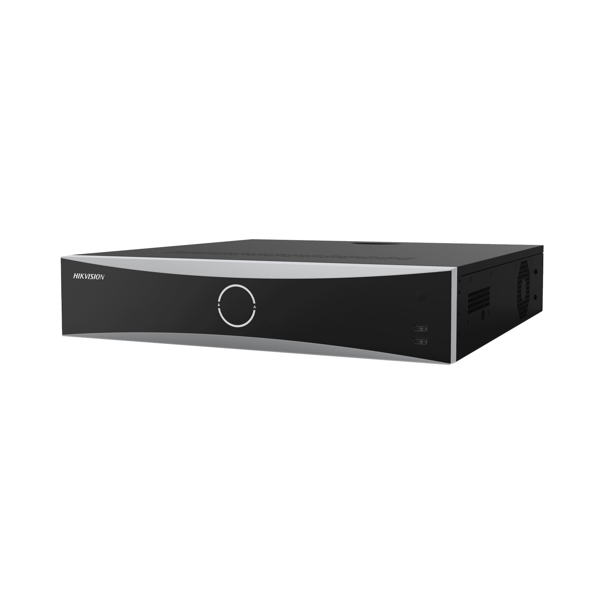 NVR 12 Megapixel (4K) / 32 Canales IP / Reconocimiento Facial / AcuSense (Evita Falsas Alarmas) / 8 Bahías de Disco Duro /  2 HDMI en 4K / Alarmas I/O