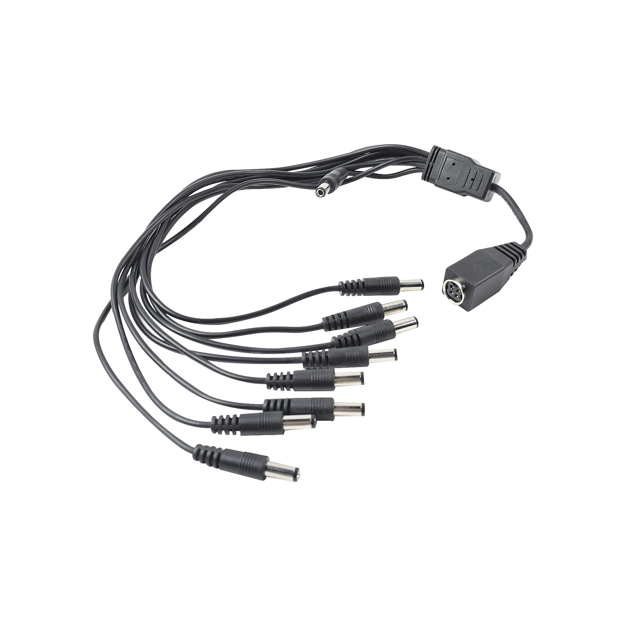 Cable con 9 Vías para Alimentar 8 Cámaras TURBOHD y DVR TURBOHD epcom / HIKVISION