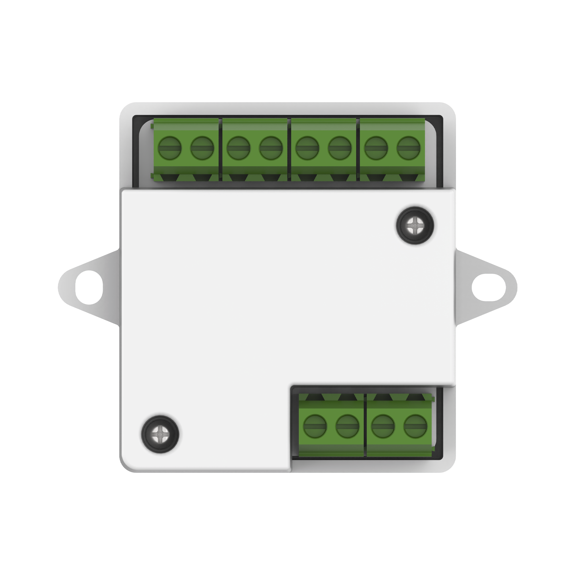 Módulo Seguro para instalaciones SEGURAS en Controles de Acceso Hikvision / Compatible con Biometricos Faciales Min Moe / Conexión RS-485  /  Soporta botón de salida y chapa.