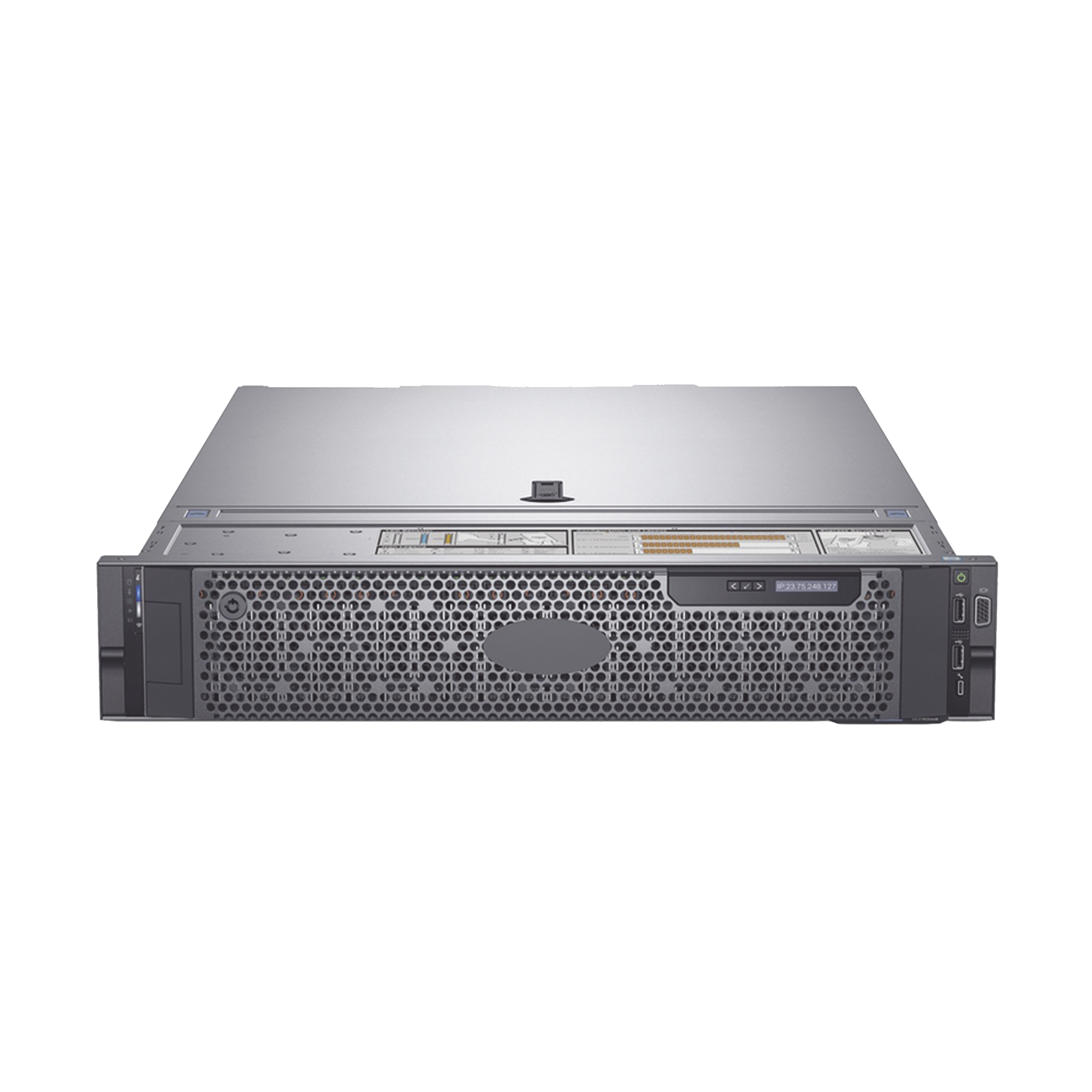 Servidor de Administración / Intel Xeon Scalable Processors 4309Y / Windows Server 2019 / 2 U Rack / 32 GB RAM UDIMM / 6 Puertos RJ45 Gigabit / 1 TB SATA X 2 para S.O. / Fuente Redundante / Servidor para Multiples Marcas