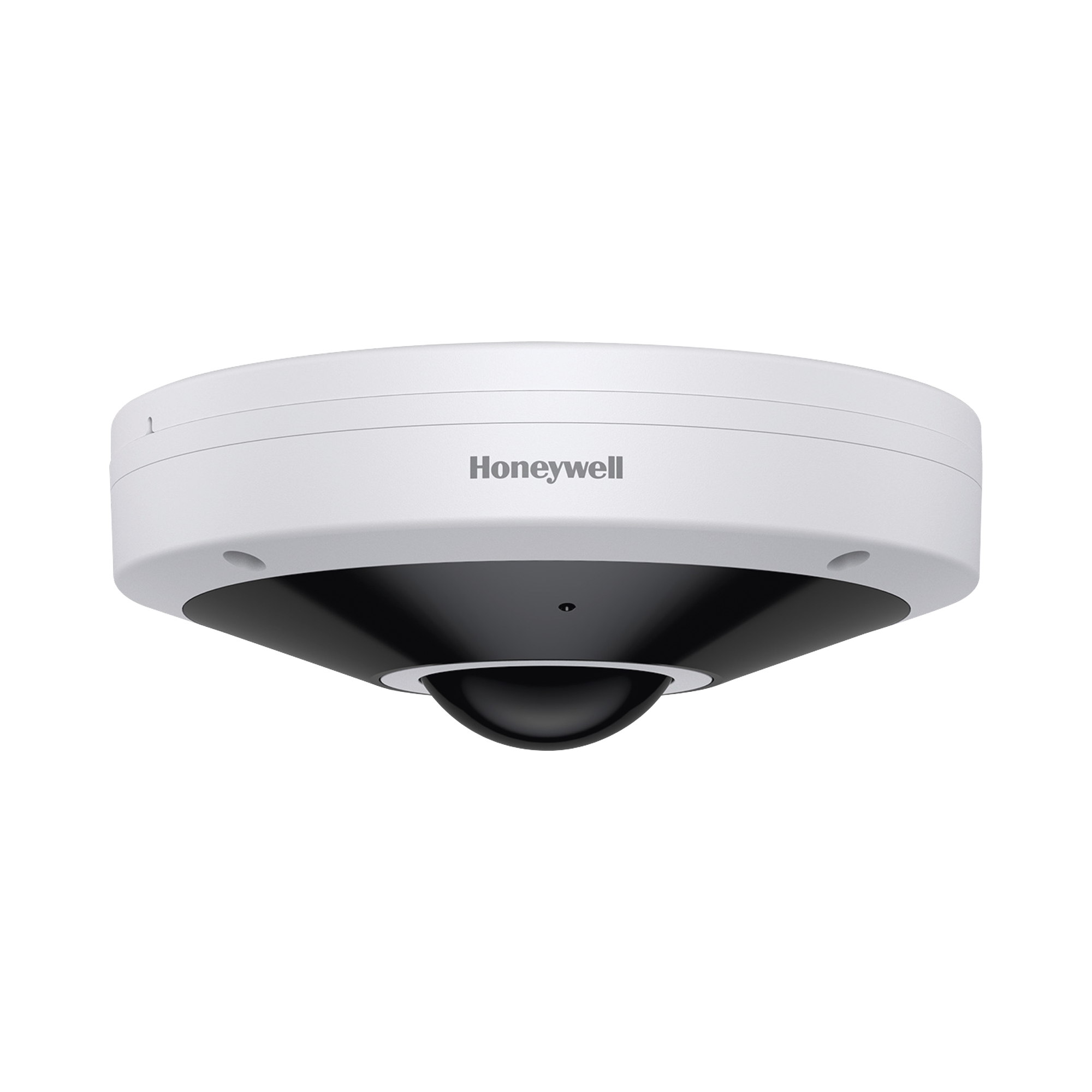 Fisheye IP 5 Megapixel / Lente 1.16 mm / Vista 360° / 180° / H.265 / Exterior IP66 / IK10 Antivandálica / PoE / Micrófono Integrado / ONVIF / NDAA / Serie 30 / Honeywell Security