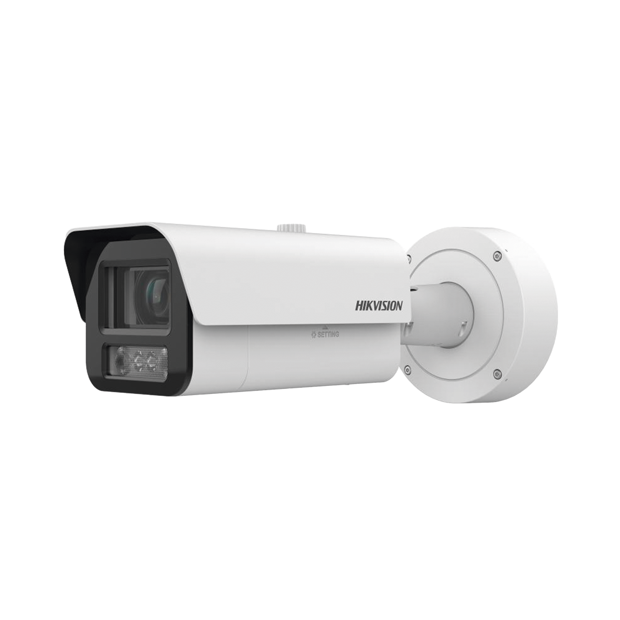 Bala IP 4 Megapixel / Lente Mot. 2.8 - 12 mm / 30 mts IR EXIR / IK10 / Reconocimiento Facial / WDR 140 dB / DeepinView / Búsqueda por Atributos / Heat Map / ACUSENSE