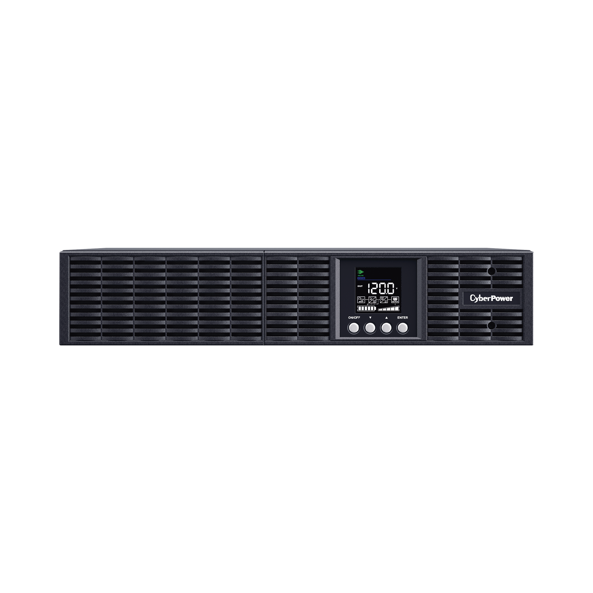 UPS Smart App Online S de 1000 VA/900 W, Online Doble Conversión, Entrada 120 Vca NEMA 5-15P, Onda Senoidal Pura, Rack o Torre de 2 UR, Con 8 Tomas NEMA 5-15R