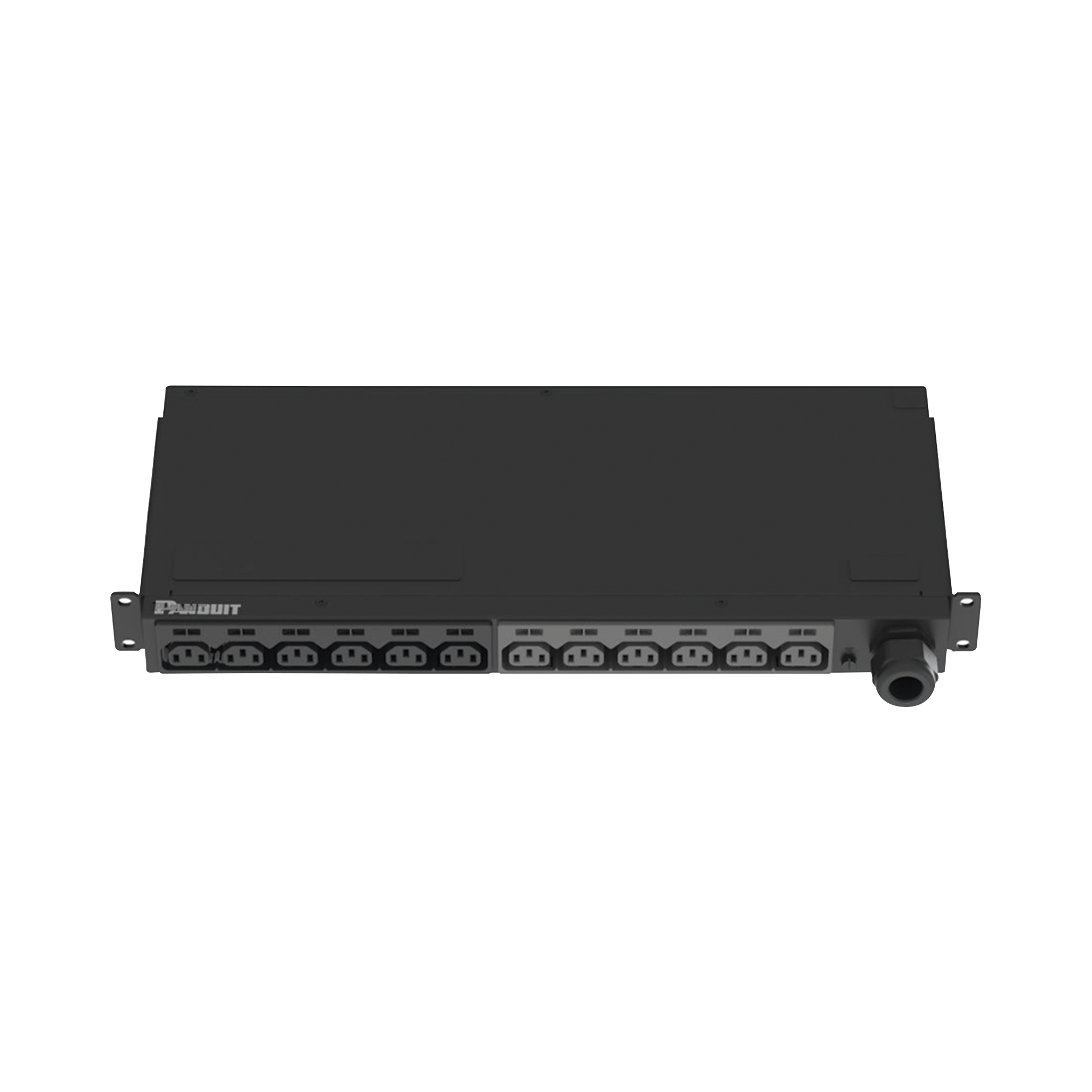 PDU Básico para Distribución de Energía, Enchufe de Entrada NEMA L6-30P, Con 12 Contactos C13, Instalación Horizontal de 19in, 1UR, 30 Amp, 208 Vca