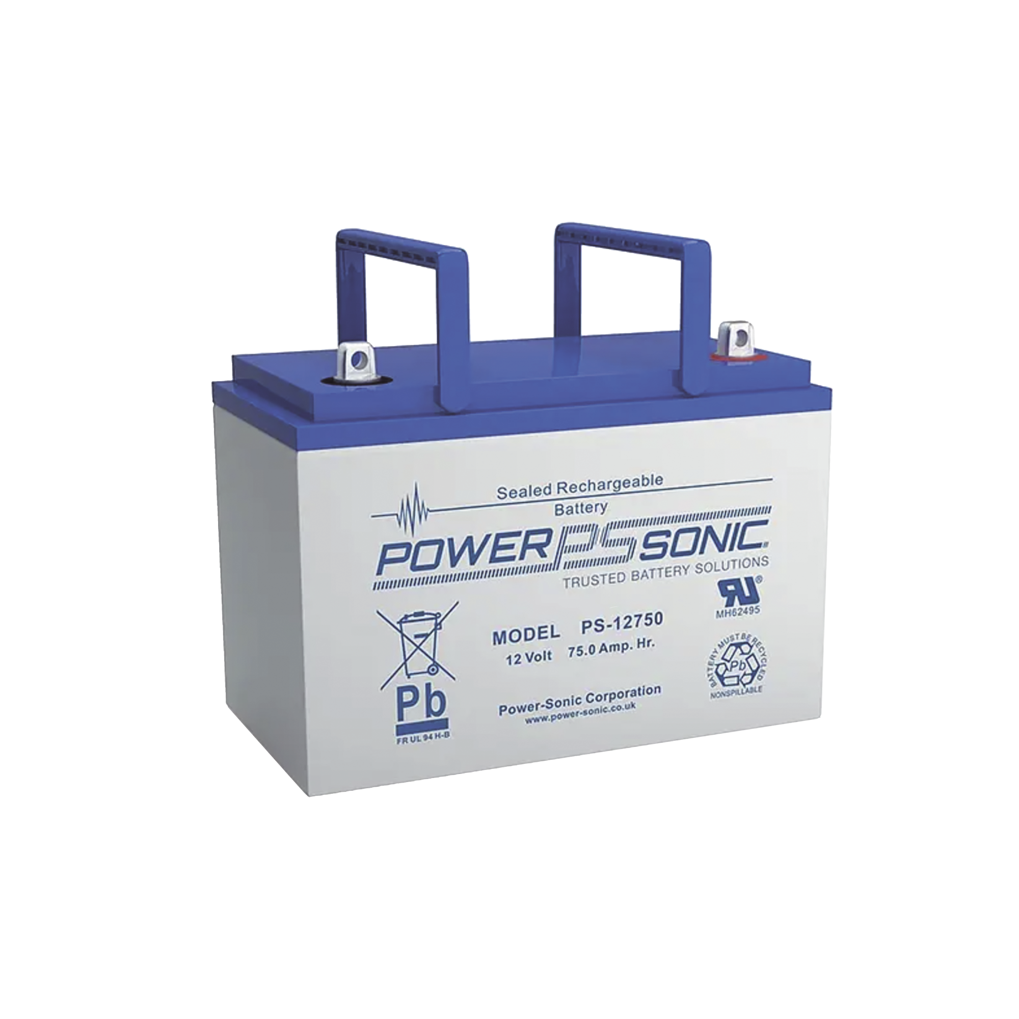 Batería 12V, 78.6AH, Para Respaldo, Tecnologías AGM/VRLA, 10-12 Años Vida Útil, Terminales T6, Reconocida UL