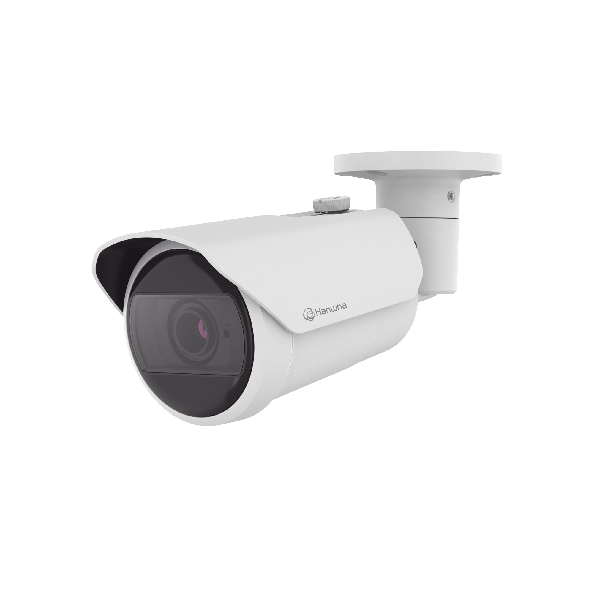 Camara Bala IP 8MP con funciones IA / Lente Motorizado 3.2 a 10.2 mm / WDR 120dB / H.265 / RanuraSD / Protección IP66 IK10 / IR 30m