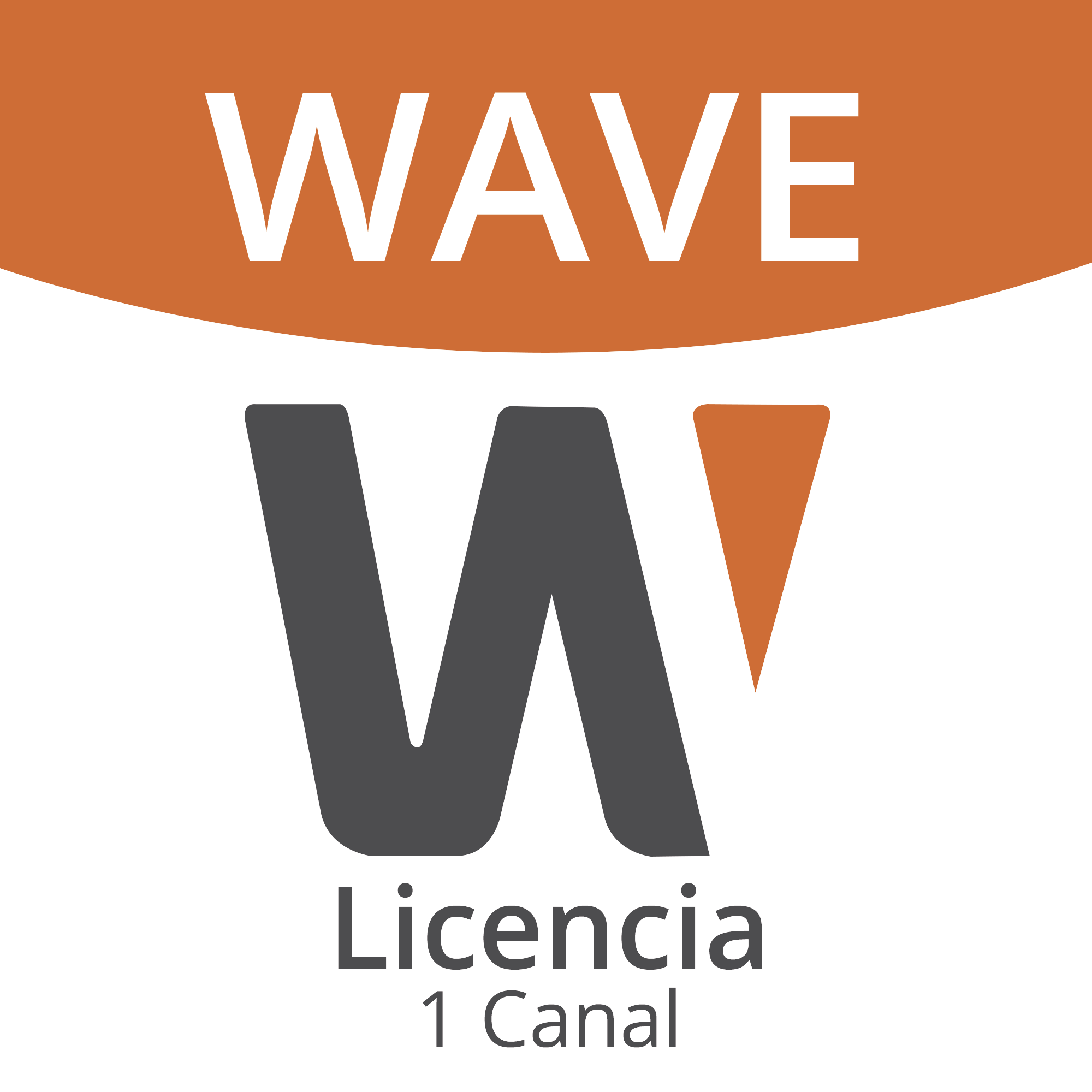 Licencia de 1 Canal de Wisenet Wave Profesional