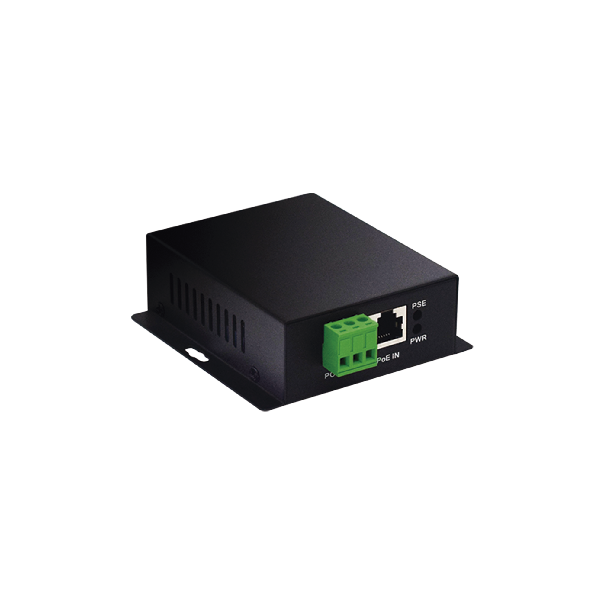 Convertidor PoE Industrial / Entrada PoE 802.3 af/at / Salida PoE pasivo 24V / Conexión plug and play / Alcance de hasta 100 metros / Ideales para Enlaces Inalámbricos